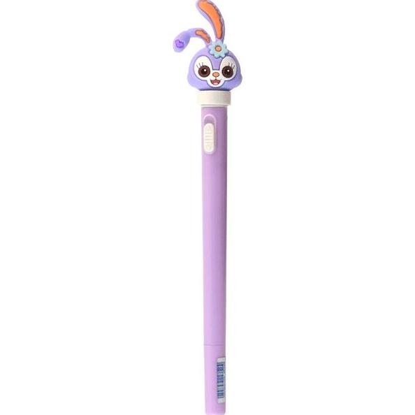 Ручка шарик. подарочная "deVENTE. Honey Bunny" с LED-подсвет. декор. в форме головы зайки, 0,7 мм