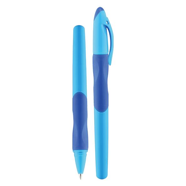 Ручка шариковая 0,7 мм стираемая "deVENTE. Study Pen" обучающая письму, для правшей, синяя
