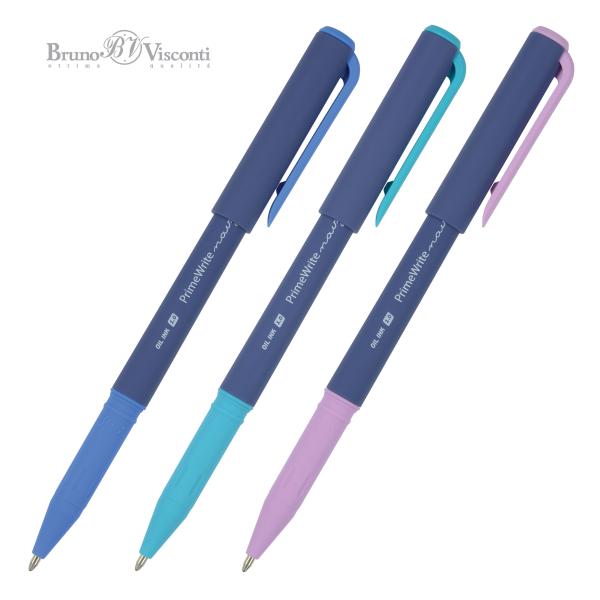 Ручка шариковая 1,0 мм "PrimeWrite. Basic. Navy" масло, синяя