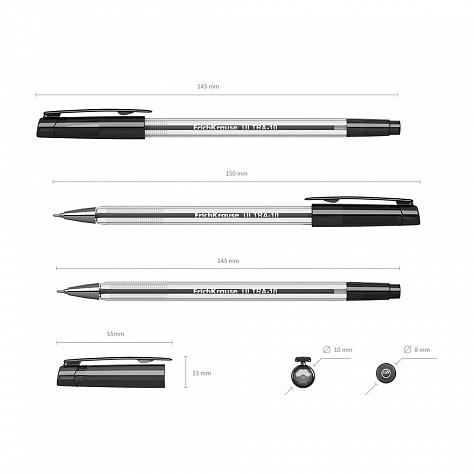 Ручка шариковая ErichKrause ULTRA L-10 черная