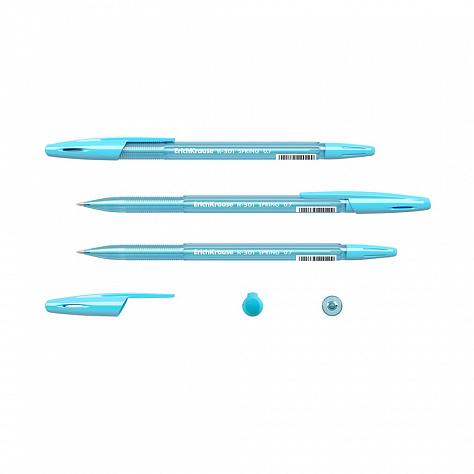 Ручка шариковая ErichKrause R-301 Spring Stick 0,7 мм СИНЯЯ