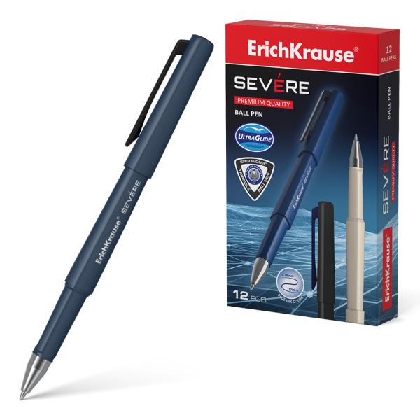 Ручка шариковая ErichKrause® Severe, Ultra Glide Technology, цвет чернил синий (в коробке по 12 шт.)