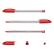 Ручка шариковая ErichKrause U-108 Classic Stick 1.0, Ultra Glide Technology, цвет чернил красный
