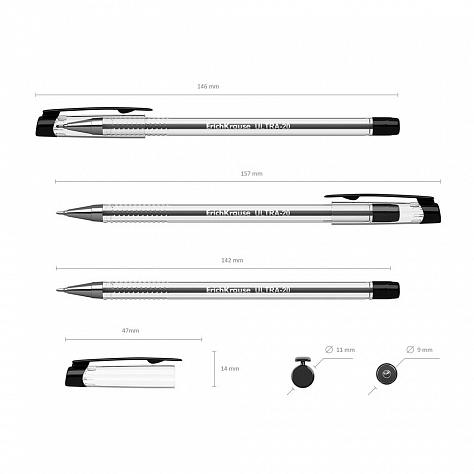 Ручка шариковая ErichKrause® ULTRA L-20 черная