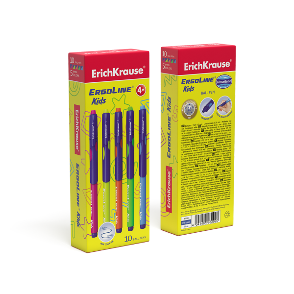 Ручка шариковая Ultra Glide ErgoLine Kids