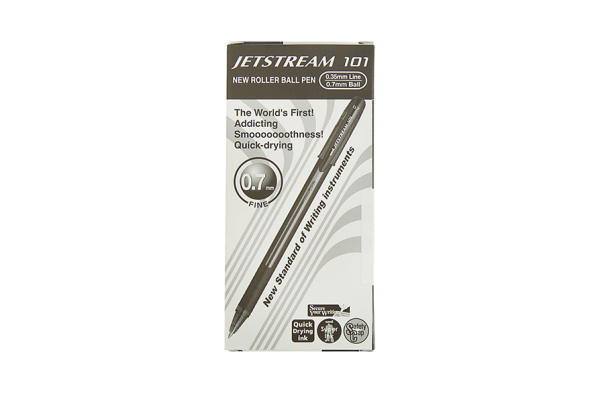 Ручка шариковая Uni Jetstream SX-101-05 черная 0.5 мм.