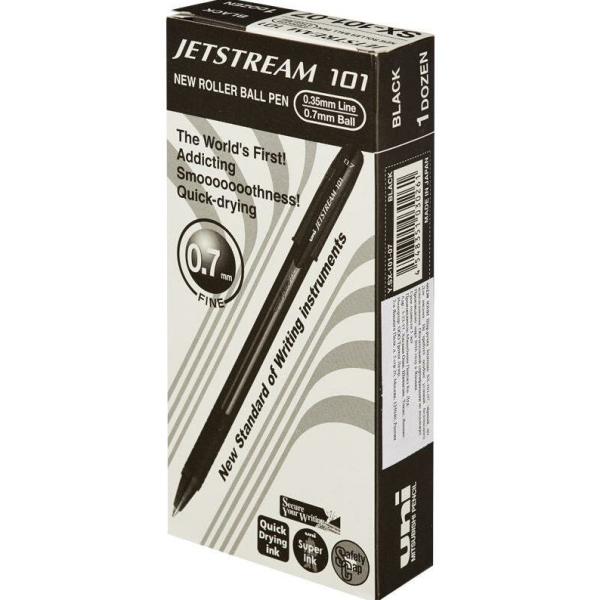 Ручка шариковая Uni Jetstream SX-101-07 чёрная шт.