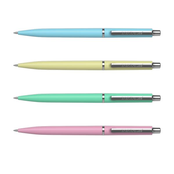 Ручка шариковая автомат. ErichKrause® Smart Pastel, цвет чернил синий (в коробке по 12 шт.)