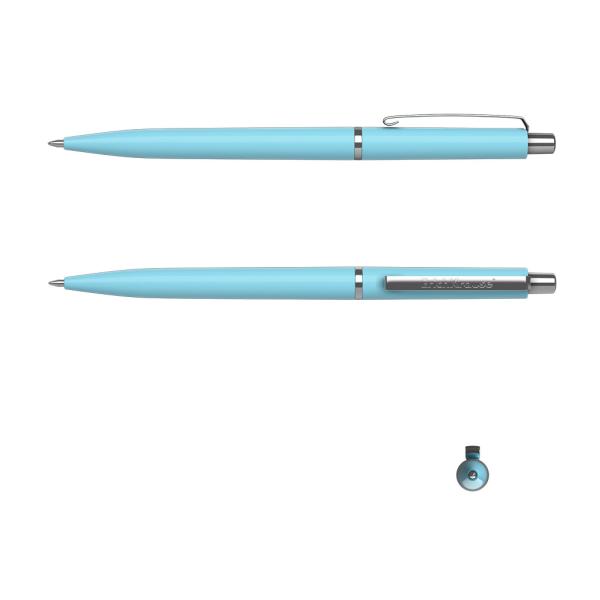 Ручка шариковая автомат. ErichKrause® Smart Pastel, цвет чернил синий (в коробке по 12 шт.)