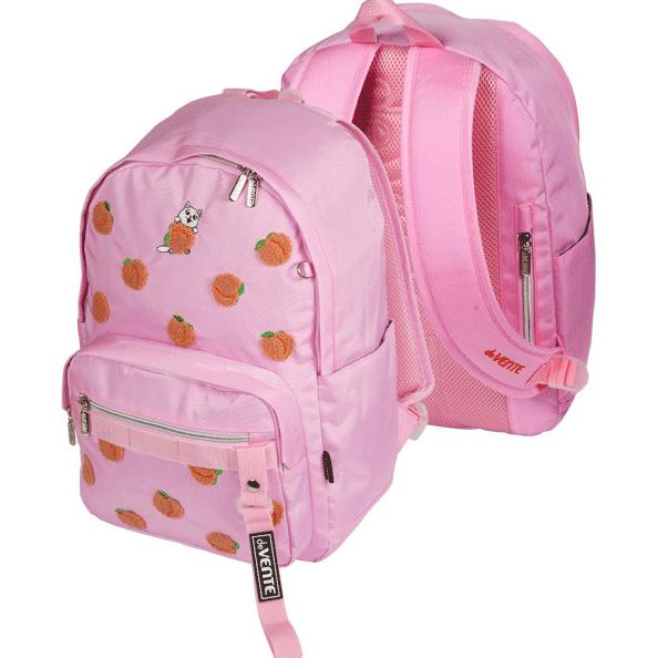 Рюкзак "deVENTE. Air Jump. Peach Cat" подростковый 40x31x20 см (18 л) 500 г, текстильный, уплотненна