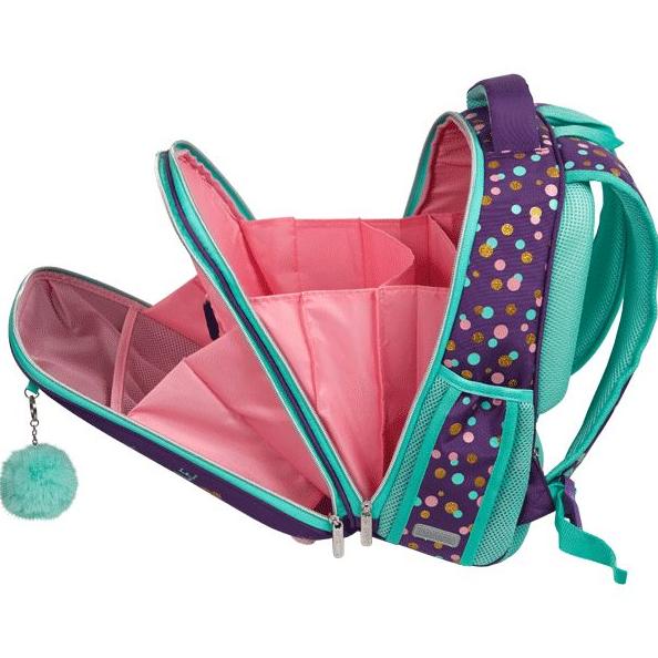 Рюкзак "deVENTE. Choice. Music Hedgehog" школьный жесткий 38x28x16 см (17 л) вес 1000 г, 1 отделение