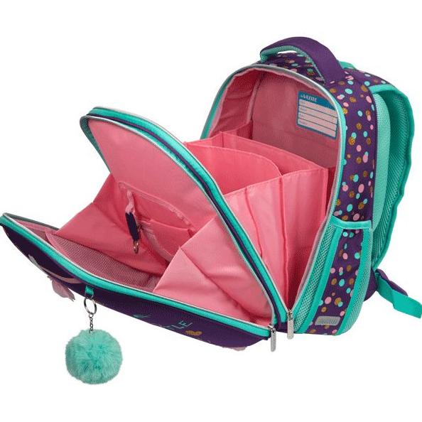 Рюкзак "deVENTE. Choice. Music Hedgehog" школьный жесткий 38x28x16 см (17 л) вес 1000 г, 1 отделение