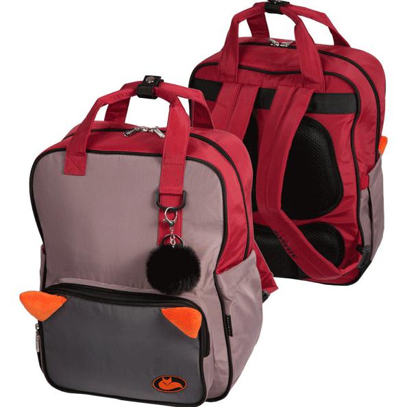 Рюкзак "deVENTE. Fluffy Ears. Fox" подростковый 39x32x14 см (16 л), вес 500 г, текстильный, эргономи