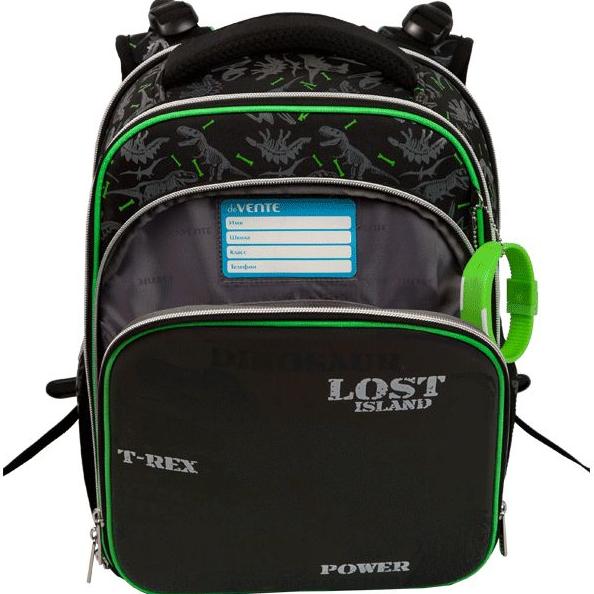 Рюкзак "deVENTE. Premier. Lost Island" школьный жесткий 37x28x18 см (17 л) вес 1000 г, 2 отделения н