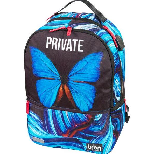 Рюкзак "deVENTE. Red Label. Private" подростковый 39x30x17 см (19 л) вес 750 г, эргономичная вентили