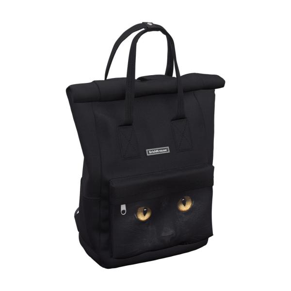Рюкзак ErichKrause® ActiveLine Rolltop 17L Black Cat