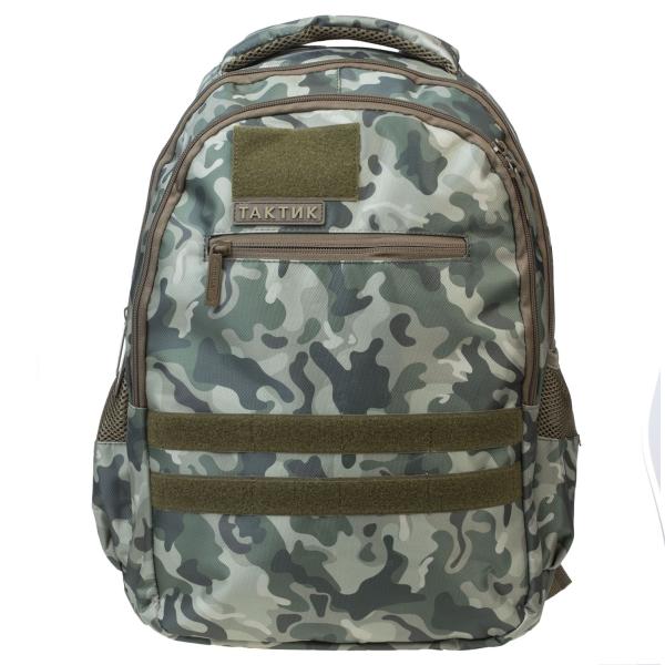 Рюкзак Hatber BASIC STYLE -Камуфляж- 41х30х15 см полиэстер светоотраж. 2 отд. 3 кармана