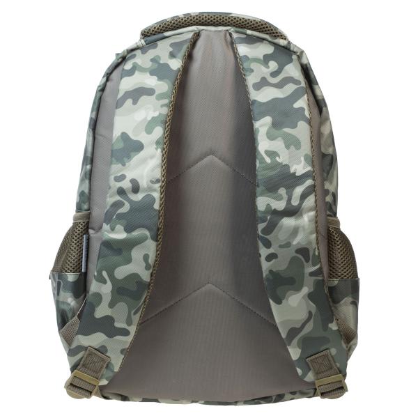 Рюкзак Hatber BASIC STYLE -Камуфляж- 41х30х15 см полиэстер светоотраж. 2 отд. 3 кармана