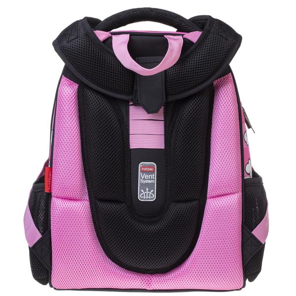Рюкзак Hatber ERGONOMIC Classic-Попкорн- 37Х29Х17 см EVA материал светоотраж. 2 отделения 2 кармана
