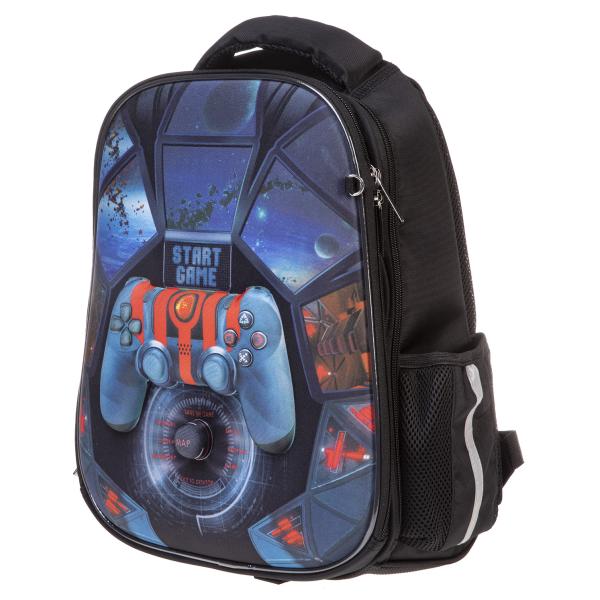 Рюкзак Hatber ERGONOMIC light-Джойстик- 38Х29Х15см EVA материал 3D эффект нагрудная стяжка светоотра