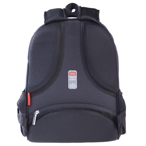 Рюкзак Hatber ERGONOMIC light-СкейтБорд- 38Х29Х15см EVA материал нагрудная стяжка светоотраж. 2 отде