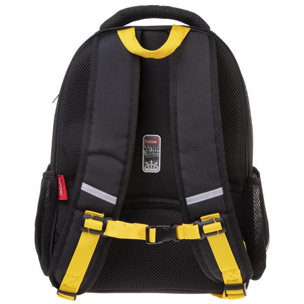 Рюкзак Hatber ERGONOMIC light-Скорость и мощь- 38Х29Х15см EVA материал нагрудная стяжка светоотраж. 