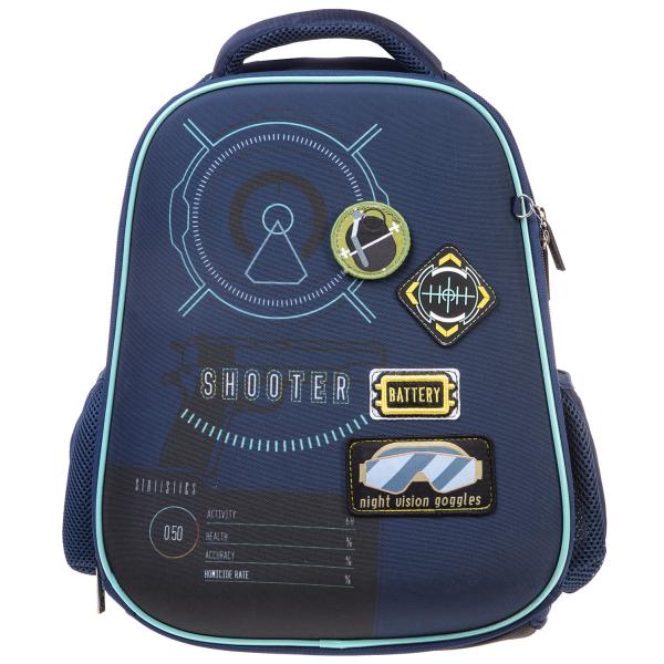 Рюкзак Hatber ERGONOMIC light-Стрелок- 38Х29Х15см EVA материал нагрудная стяжка светоотраж. 2 отделе