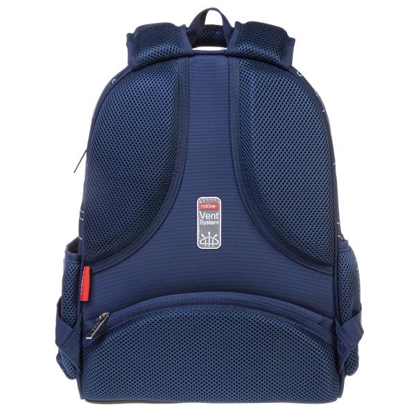 Рюкзак Hatber ERGONOMIC light-Стрелок- 38Х29Х15см EVA материал нагрудная стяжка светоотраж. 2 отделе