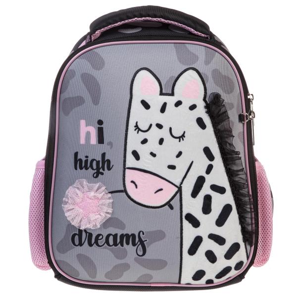 Рюкзак Hatber ERGONOMIC MINI-Высокие мечты- 35Х27Х13см EVA материал нагрудная стяжка светоотраж. 1 о