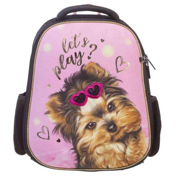 Рюкзак Hatber ERGONOMIC plus -Милашка- 38х29х18 см EVA материал нагрудная стяжка светоотраж. 2 отдел