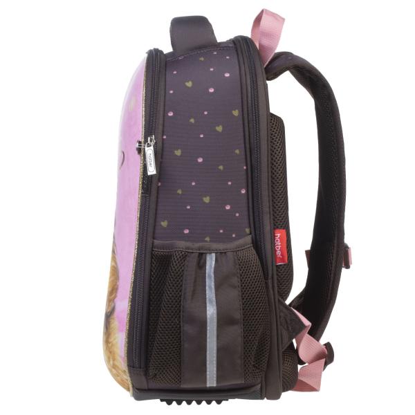 Рюкзак Hatber ERGONOMIC plus -Милашка- 38х29х18 см EVA материал нагрудная стяжка светоотраж. 2 отдел