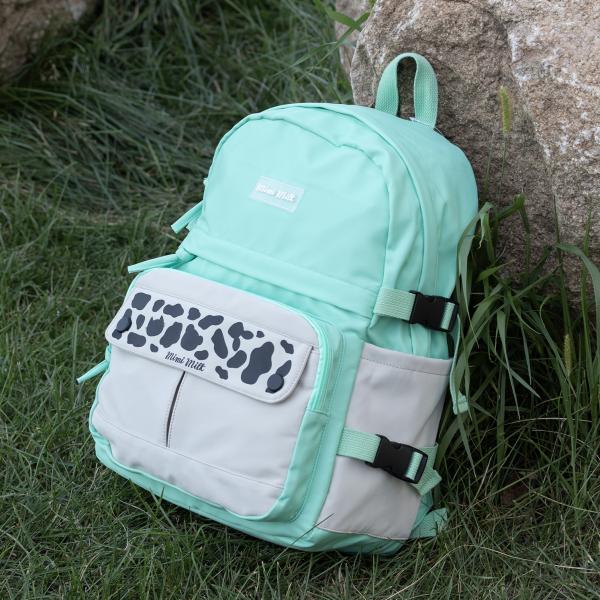 Рюкзак Hatber -Mimimilk Cat (мятный)- 41,5х30х17,5см полиэстер 1 отд. 5 карманов и 1 потайной на спи