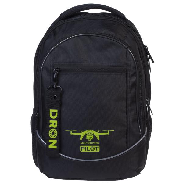 Рюкзак Hatber STREET -DRONE- 42х30х20см полиэстер нагрудная стяжка светоотраж. 3 отд 4 кармана