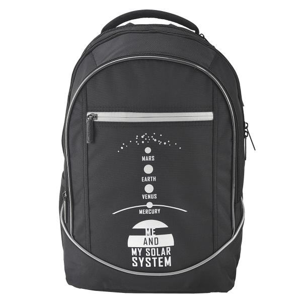 Рюкзак Hatber STREET-Космос- 42х30х20см Светится в темноте полиэстер нагрудная стяжка светоотраж. 3 