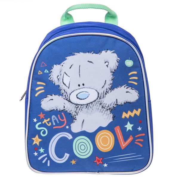 Рюкзак малый Hatber "MetoYou" синий  25х20х8см полиэстер светоотраж. 1 отделение (Metoyou)