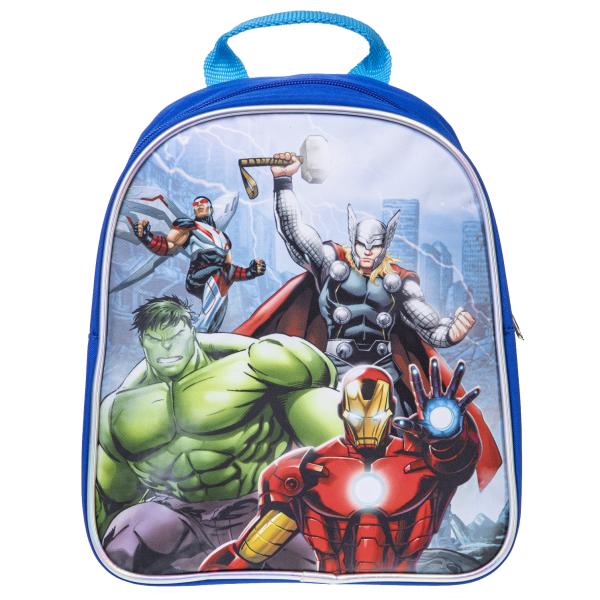 Рюкзак малый Hatber -Мстители- 25х20х8см полиэстер светоотраж. 1 отделение ( MARVEL)