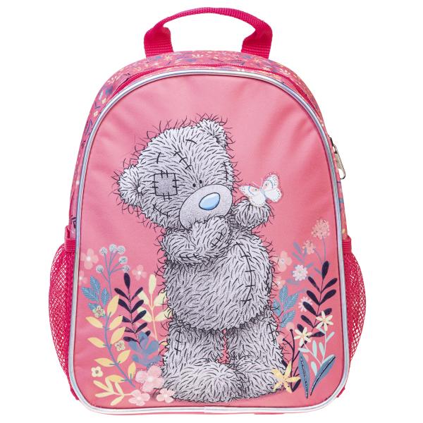 Рюкзак средний Hatber -MetoYou- розовый  31х24х10см полиэстер светоотраж. 1 отделение 2 кармана (Met