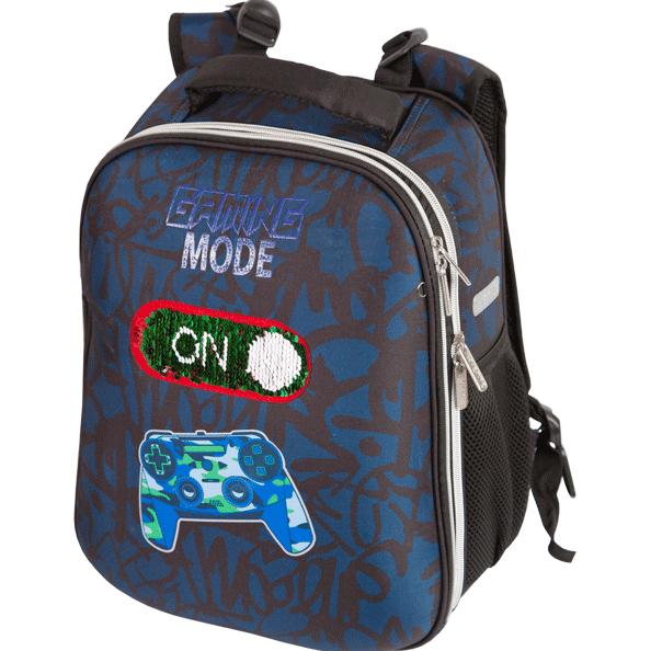 Рюкзак школьный "deVENTE. Choice. Game Mode" жесткий 38x28x16 см, вес 900 г, 1 отделение на молнии с