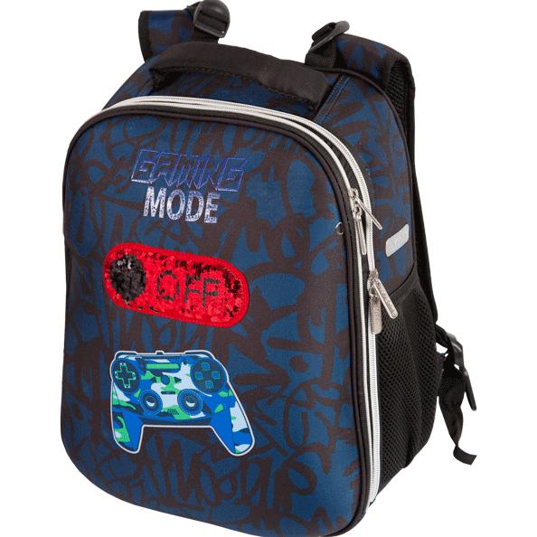 Рюкзак школьный "deVENTE. Choice. Game Mode" жесткий 38x28x16 см, вес 900 г, 1 отделение на молнии с
