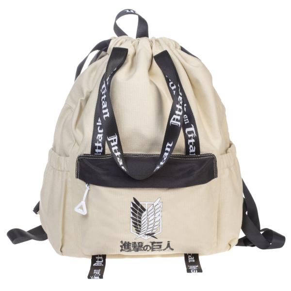 Рюкзак-мешок Hatber -Атака Титанов_Сезон 1-3- 44х33х14см полиэстер 1 отд. 3 кармана