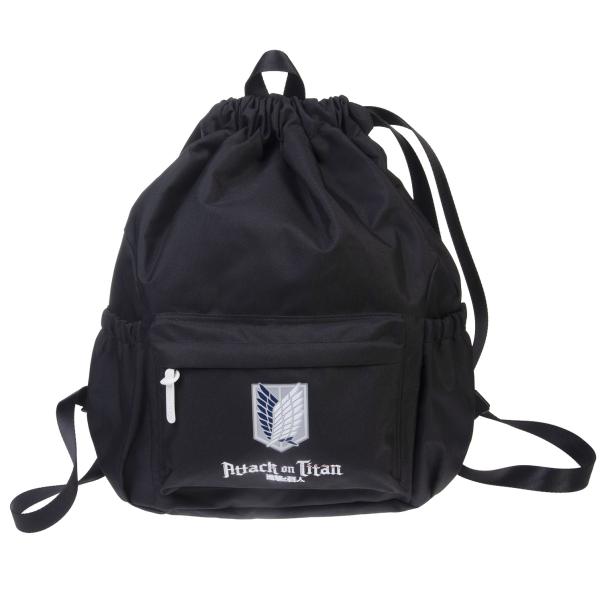 Рюкзак-мешок Hatber -Атака Титанов_Сезон 1-3- 44х33х14см полиэстер 1 отд. 3 кармана