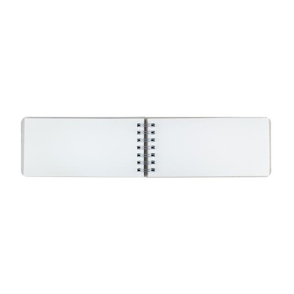 Скетчбук 120 л. 105х220 мм, гребень. пухлая бумага 60 г/м2, BV
