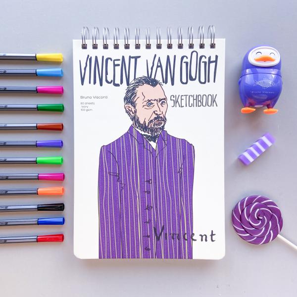 Набор скетч-линеров "SKETCH&ART" 0.4 мм 12 цв.  В ПВХ КАРМАНЕ,
