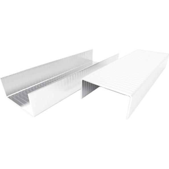 Скобы для степлера №24/6 "deVENTE. White" 1000 шт цельнокрашенные белые