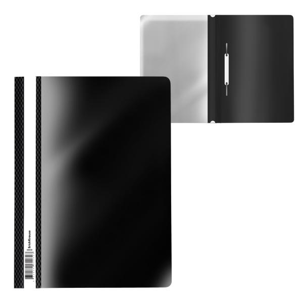 Скоросшиватель А4 ErichKrause® Diamond Total Black, черный