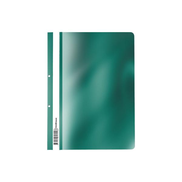 Скоросшиватель А4 с перфорацией ErichKrause® Glossy Ice Metallic, ассорти пластиковая (в паке