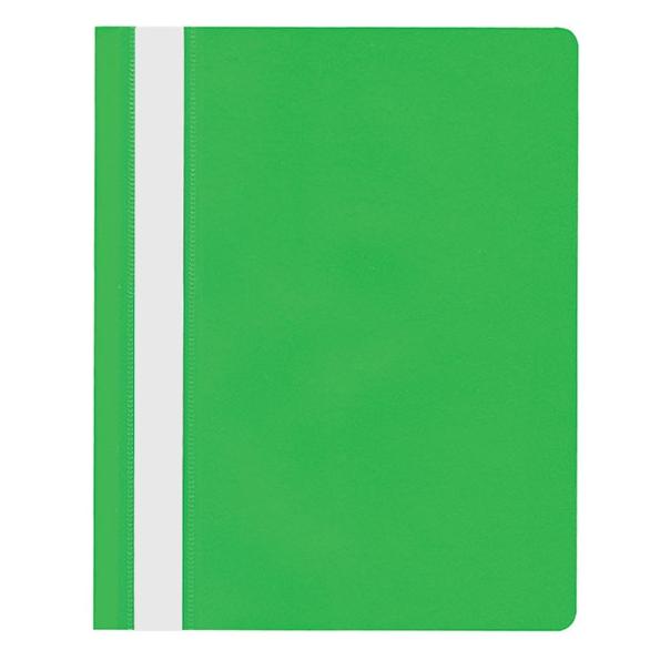 Скоросшиватель А5 Hatber 140/180мкм зеленый