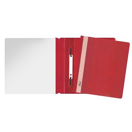 Скоросшиватель А5 Hatber 140/180мкм красный