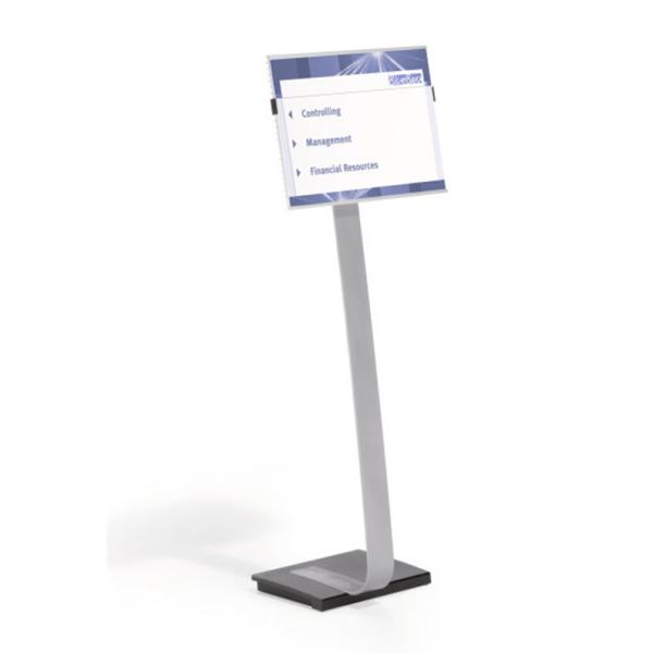 Стенд А3 INFO SIGN напольный информационный, серебристый 