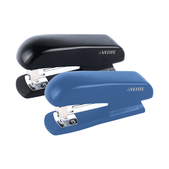 Степлер на 20 л. №24/6&26/6 "deVENTE. Soft Touch" пластиковый с бархатистым прорезиненным